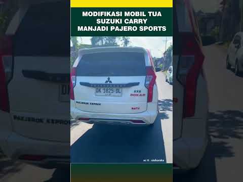 Mobil carry dimodifikasi jadi pajero sport #shorts