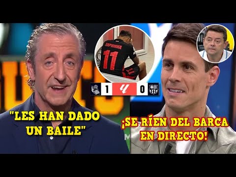 🚨PERIODISTAS ESPAÑOLES se RÍEN del BARÇA y DISFRUTAN en DIRECTO de su DERROTA vs REAL SOCIEDAD 1-0