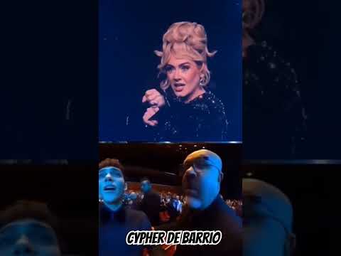 Adele interrumpe su show para defender un fan #adele #badbunny #adelemusic