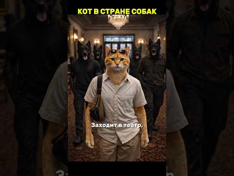 Кот в стране собак #юмор #анекдот #шортс #кот