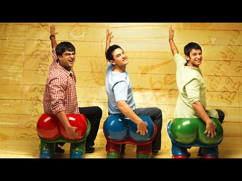 人生没有标准答案，活出自己才是满分，爆笑与感动齐飞的神作，206万人打出9.2高分，25分钟看完2009年阿米尔·汗喜剧电影《三傻大闹宝莱坞》