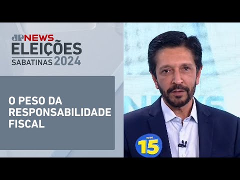 Ricardo Nunes: "Marta Suplicy dobrou a dívida na cidade de São Paulo" | SABATINA JP