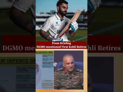 Lieutenant General Rajiv Ghai gives a sweet shoutout to Virat during Press Confreres #viratkohli