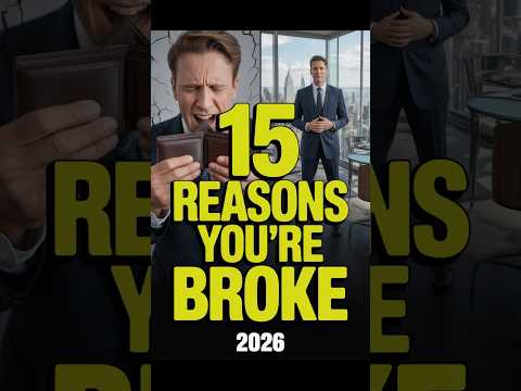 15 Brutal Reasons You’re Still Broke in 2026 (And How the Rich Fixed Them)