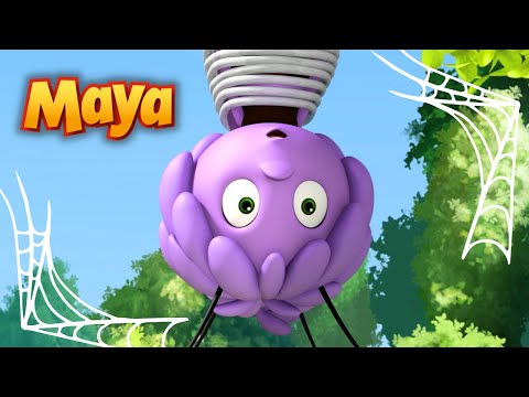 MAYA Y WILLY HAN CAÍDO EN LA TRAMPA DE LA ARAÑA 🐝 CAPÍTULOS DE MAYA para niños en ESPAÑOL 🐝