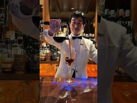 西の炎と氷の魔術師!名古屋にあるBAR ZANQは炎と氷を巧みに操る魔術師のバー。フレッシュなフルーツを使ったカクテルやバーパフォーマンスが圧巻でした! #japanesefood