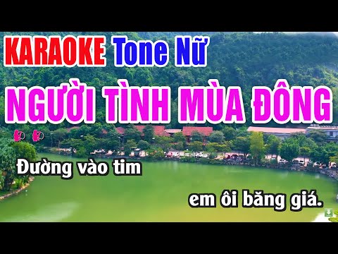 Người Tình Mùa Đông Karaoke Tone Nữ – Nhạc Sống Thanh Ngân