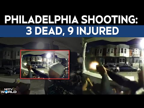 Philadelphia Shooting | Mass Shooting In US Caught On Camera: 3 Killed In Overnight Violence