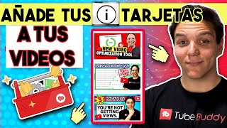 ¡Cómo agregar tarjetas de YouTube de forma masiva a todos tus videos de YouTube FÁCILMENTE!