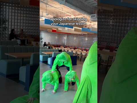 world’s most extreme apology 🙇