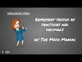 Understanding Tenths and Decimals
