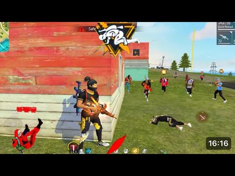 👑 99% Headshot Rate ⚡️| Solo vs SQUAD Full Gameplay | iPhone X 📲