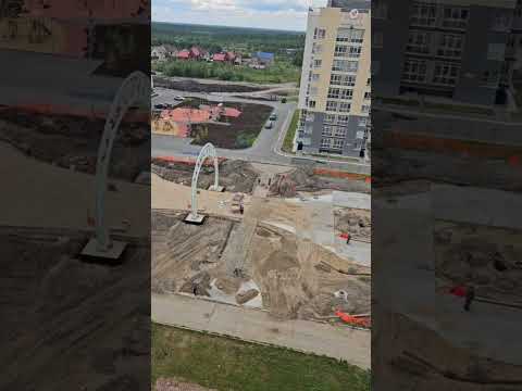 В Усинске создают новую парковую зону