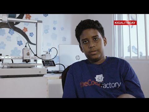 Inzozi za Salomon Kabera ku myaka 4 y'amavuko watangiye gukora ama robot