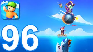 Stumble Guys - Gameplay Walkthrough Part 96 - New Maps (iOS, Android)