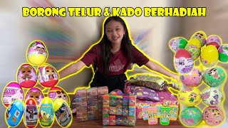 BORONG KADO DAN TELUR BERHADIAH SAMPAI UANG MAMAH HABIS ! Gawat si Mamah Marah