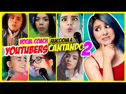 YOUTUBERS CANTANDO 2 (Kenia Os, JD Pantoja, Sofía Castro, etc) | VOCAL COACH REACCIONA | Gret Rocha