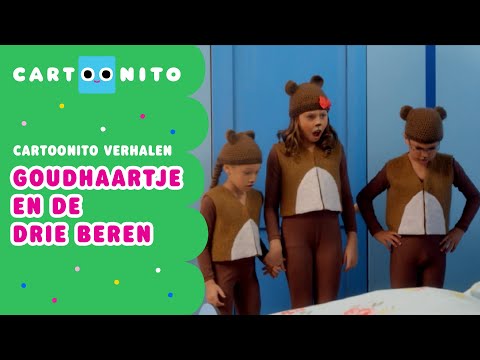 Goudlokje en de drie beren | Cartoonito Verhalen