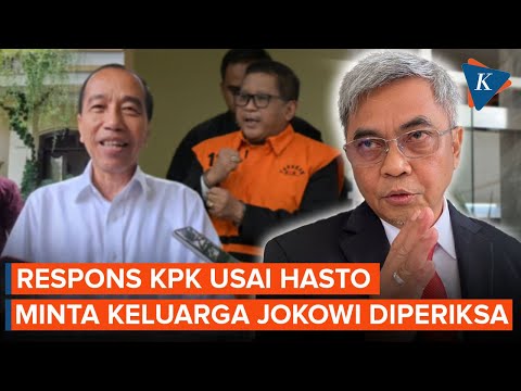 Kata KPK Tanggapi Hasto Minta Keluarga Jokowi Diperiksa: Silakan Bawa Dokumen