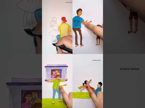 Father’s sacrifice!🥹🥹❤️ (part-3) #art #artwork #animasyon #çizgifilm