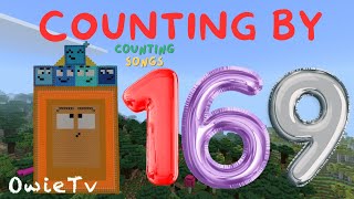 Counting by 169 Song | Learn to Count | Minecraft Numberblocks Counting Songs for Kids