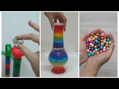 ASMR Beads Bells Balls Oddly Satisfying Reverse Video