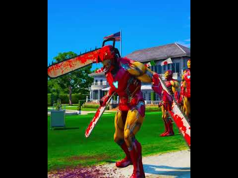 Ironman Bana Chainsaw Man 🤒 #shortsfeed #gtaonline #gtavfreemodmenu #shorts #viralshorts #gta5