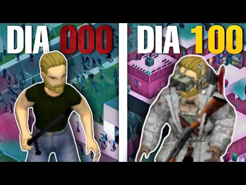 do 0 aos 100 DIAS no Zomboid - a Arte da Sobrevivência