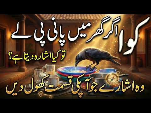 Kawa Ghar Mein Pani Pi Lay To Kya Ishara Deta Hai? | Kaway Ka Ana Rizq Ki Nishani Hai Ya Musibat?