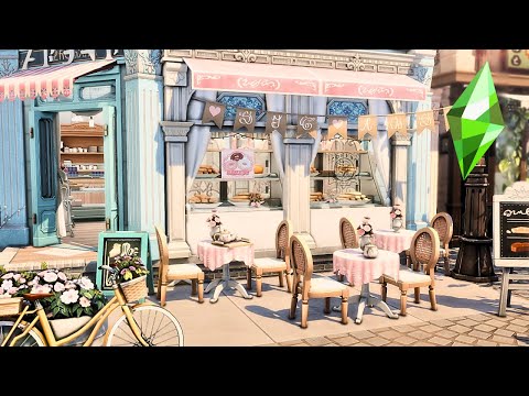 Tiny Bakery 🥐 | The Sims 4 - Speed Build (NO CC)