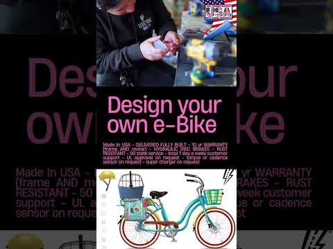 Design your own e-Bike - delivered fully built