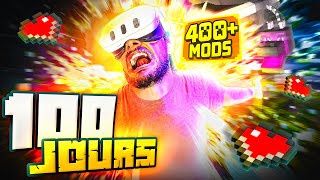 100 JOURS en VR avec +400 MODS ! Voilà ce qui s’est passé... (Film complet)