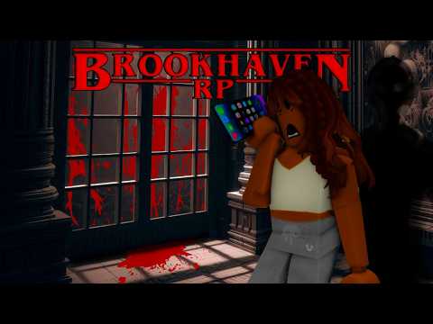 SEULE DANS MA MAISON POUR HALLOWEEN voilà ce qui arrive 🎃 SUR BROOKHAVEN 🏡 RP ! Roblox horror movie