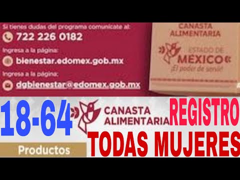 NUEVA DESPENSA O RENOVACIÓN HOY INICIA MUJERES  TODAS 18-64 CONVOCATORIA  GRATIS