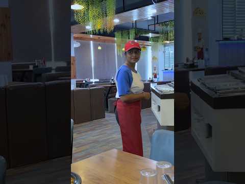 waiter ne pizza kyu churaya 😱  #shorts #pizza #video #respect #foryou
