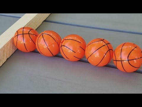 Bouncing Balls Experiment, ASMR Reverse video