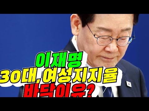 [절망 대한민국] 이재명 <strong>30대</strong>, 여성 지지율 바닥 이유? / 2026년 9월 24일