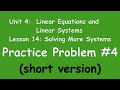Understanding Systems of Equations