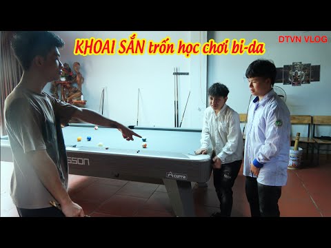 DTVN Vlog : (Tập 221 )Bài học nhớ đời cho kẻ giám bắt nạt trẻ trâu ( KHOAI SẮN TRỐN HỌC CHƠI BI.DA )