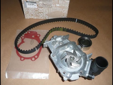 Комп. ремень грм ролики и помпы m? gane i 1.2 - видео