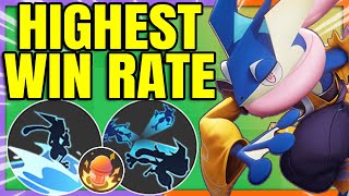 The Highest Win Rate GRENINJA BUILD is not what you would expect | Pokemon Unite