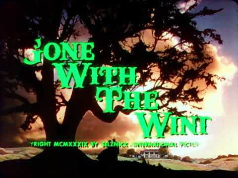 Gone With the Wind - Theatrical Trailer IB Technicolor Print 4K Remaster