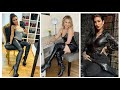 2 June 2025 Elevate Your Style How you can Wear Leather Outfit with Thigh high boots #influencer