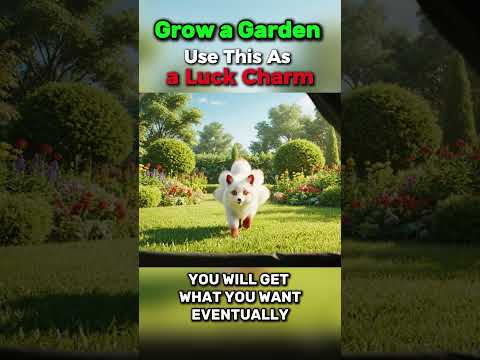 Grow a Garden: A Kitsune Lucky Charm #growagarden #kitsune #aivideo