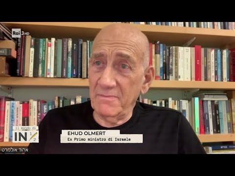 Israele, l'ex primo ministro Olmert "I palestinesi meritano di essere liberi" - In Mezz'ora 07/04/24