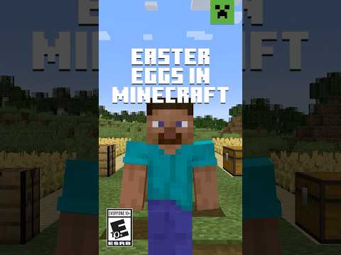 EASTER EGGS IN MINECRAFT?