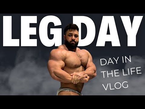 BODYBUILDER DAY IN THE LIFE | QUAD WORKOUT | EPISODE 2