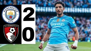 Omar Marmoush Goal 🤯 Manchester city vs bournemout | HIGHLIGHTS Man city v bournemouth premierleague