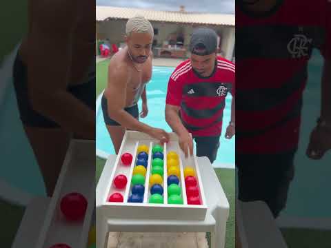 Jogo da bolinha em tempo record ? #jogos #brincadeira #bolinha