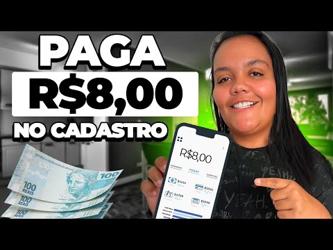 PAGA R$8,00 NO CADASTRO DE GRAÇA VIA PIX! SITE PARA GANHAR DINHEIRO ONLINE CLICANDO